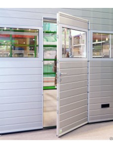 Ворота гаражные Alutech Trend 3000*2500 со встроенной калиткой Ворота гаражные Alutech Trend 3000*2500 со встроенной калиткой